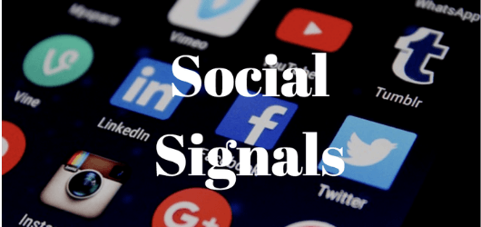 social signals for seo