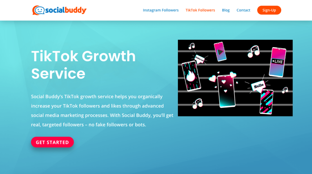 social buddy tiktok growth service